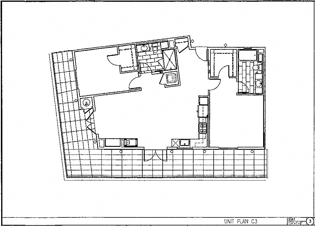 Floor plan for 2 beds, 2 baths, 1770 sqft